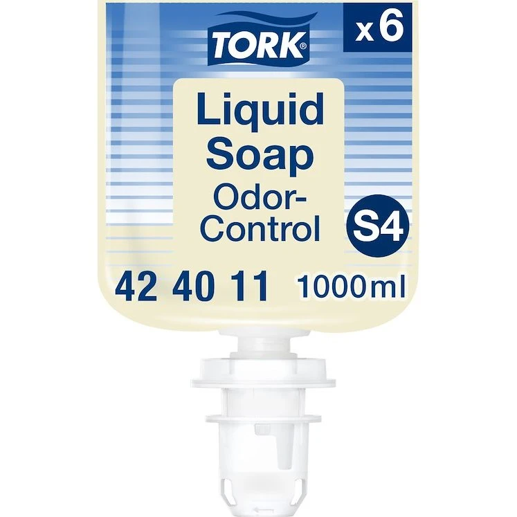 Tork S4 Odor Control Skumsæbe 6x1000ml