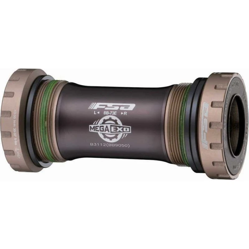 FSA Mega Exo BB-9050 BSA 24 mm 68/73 mm Brun/Sort