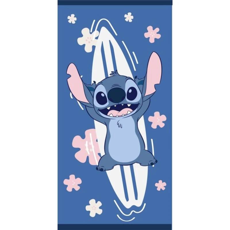 Disney Lilo & Stitch Strandhåndklæde - Hurtigtørrende 70x140 cm