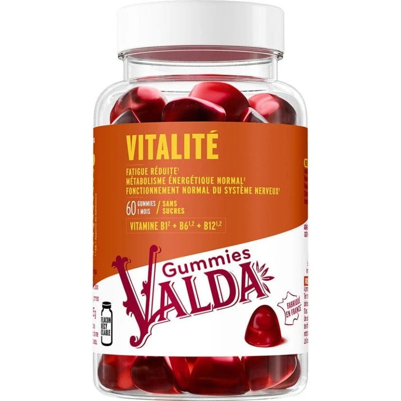 Valda Vitality Blueberry Gummies 60 stk