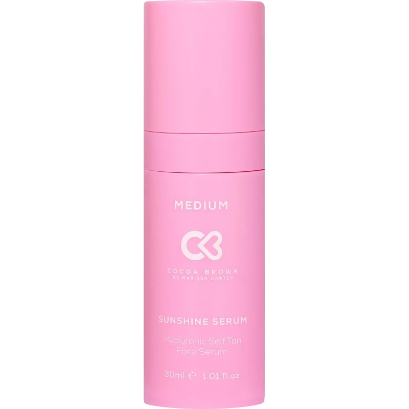 Cocoa Brown Sunshine Serum Hyaluronic Self-Tan Face Serum - Medium