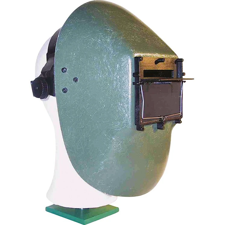 Svejsehjelm med fast ramme 60x110 mm og sigterude 22x108 mm