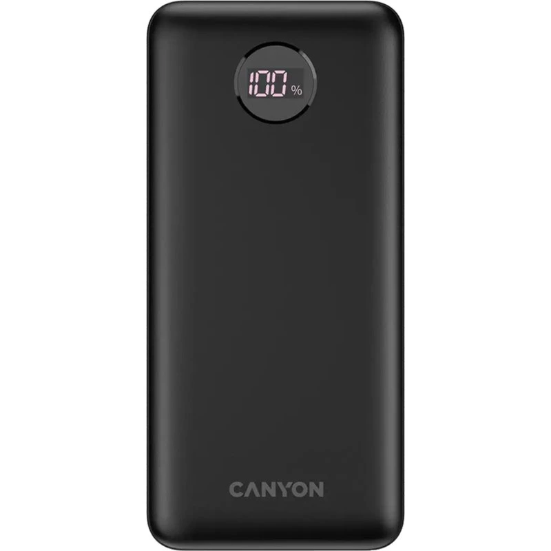 Canyon PB-2002 20.000 mAh Powerbank 22.5W, Sort