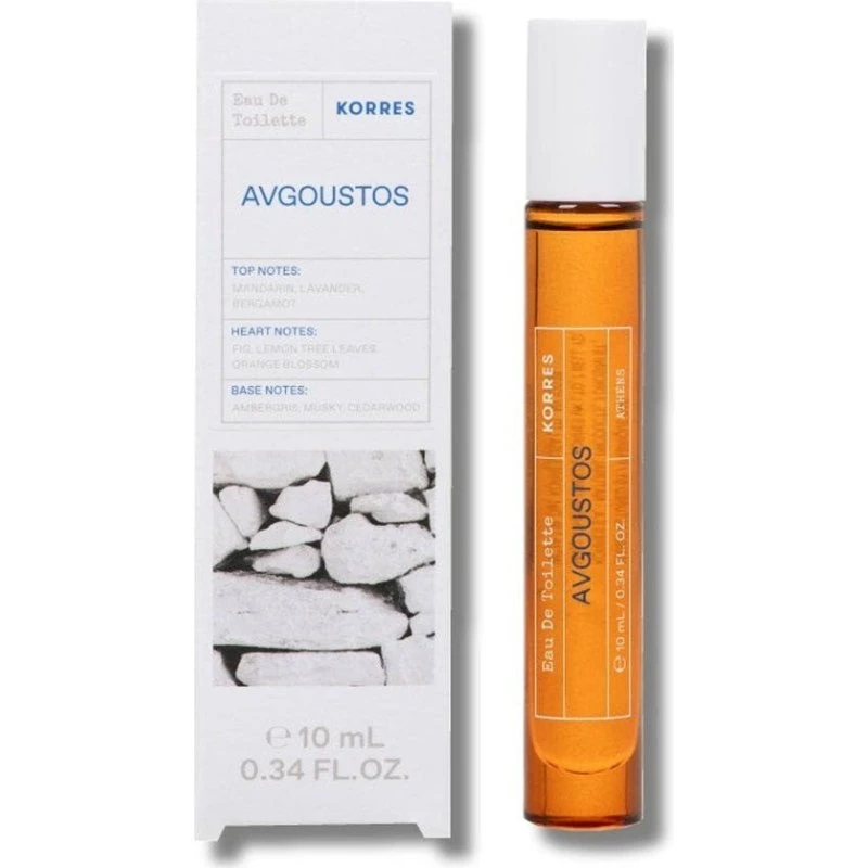 Korres Augustos Eau de Toilette Roll-on 10ml