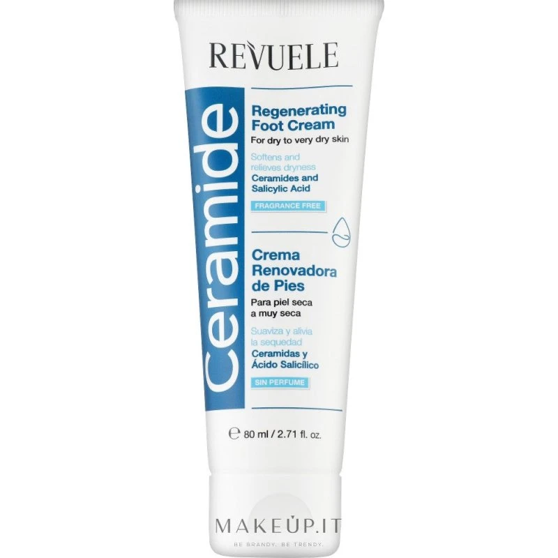 Revuele Ceramid regenererende fodcreme, 80 ml