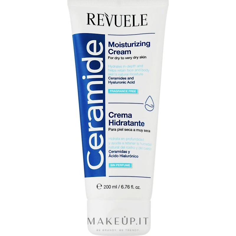 Revuele Ceramid fugtgivende krops- og ansigtscreme, 200 ml