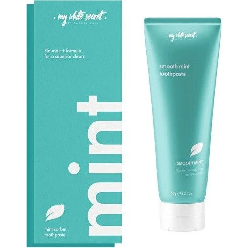 My White Secret Smooth Mint Tandpasta - 60 g