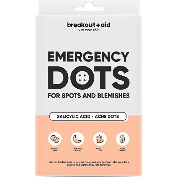 My White Secret Breakout+aid Emergency Dots - 48 stk