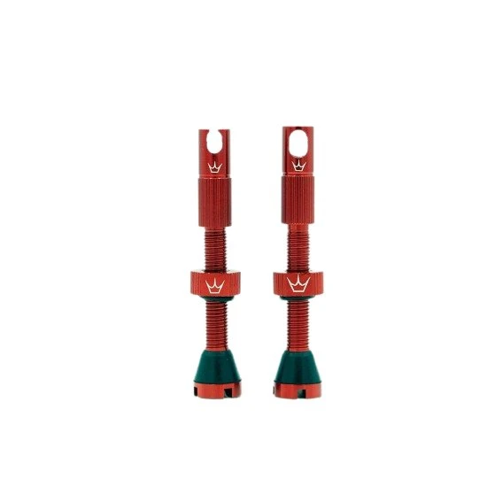 Peatys x ChrisKing Tubeless Ventiler 60mm Rød