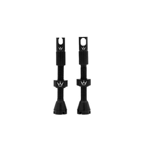 Peatys x ChrisKing Tubeless Ventiler 42mm - Sort