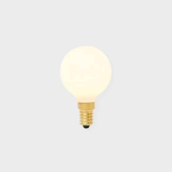 Tala Sphere I E14 4W LED pære - Dim-to-warm, mat hvid