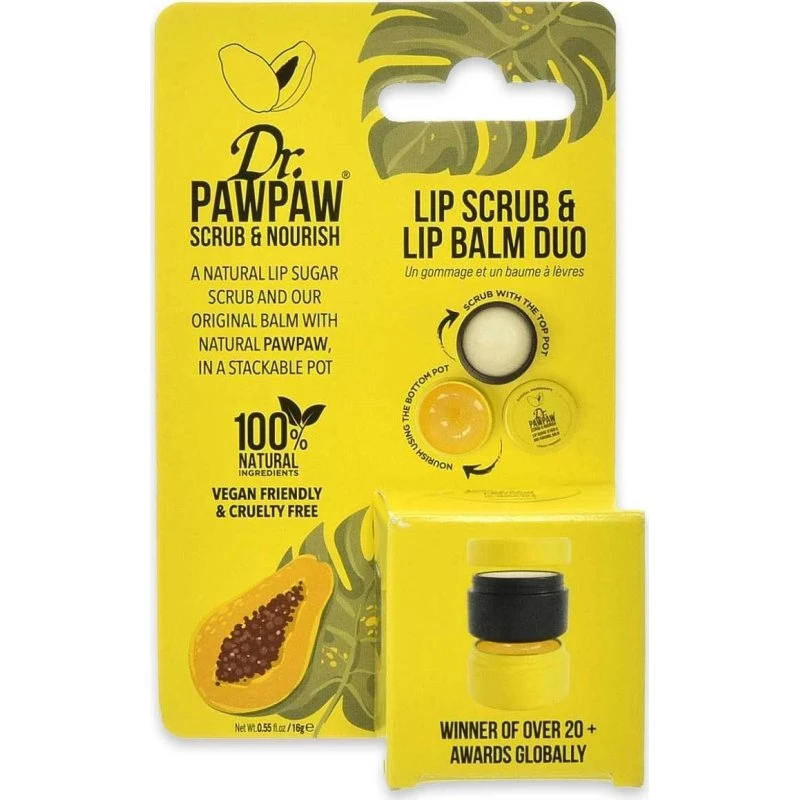 Dr. Pawpaw Duo Læber - Skrub og Balsam