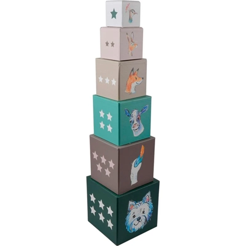 Magni Stabeltårn med dyr og tal