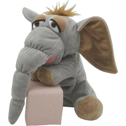 Magni Elefant hånddukke 25 cm - Frank