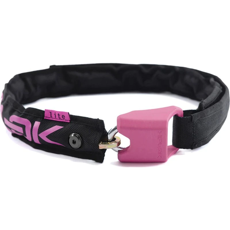 HIPLOK Lite Wearable Chain Lock - Black Pink