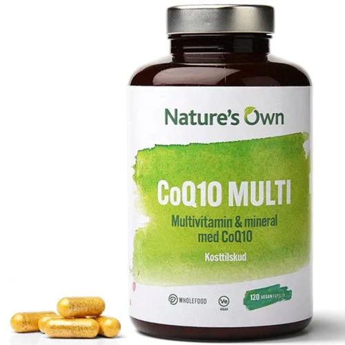 Natures Own CoQ10 Multi Wholefood - 120 kapsler