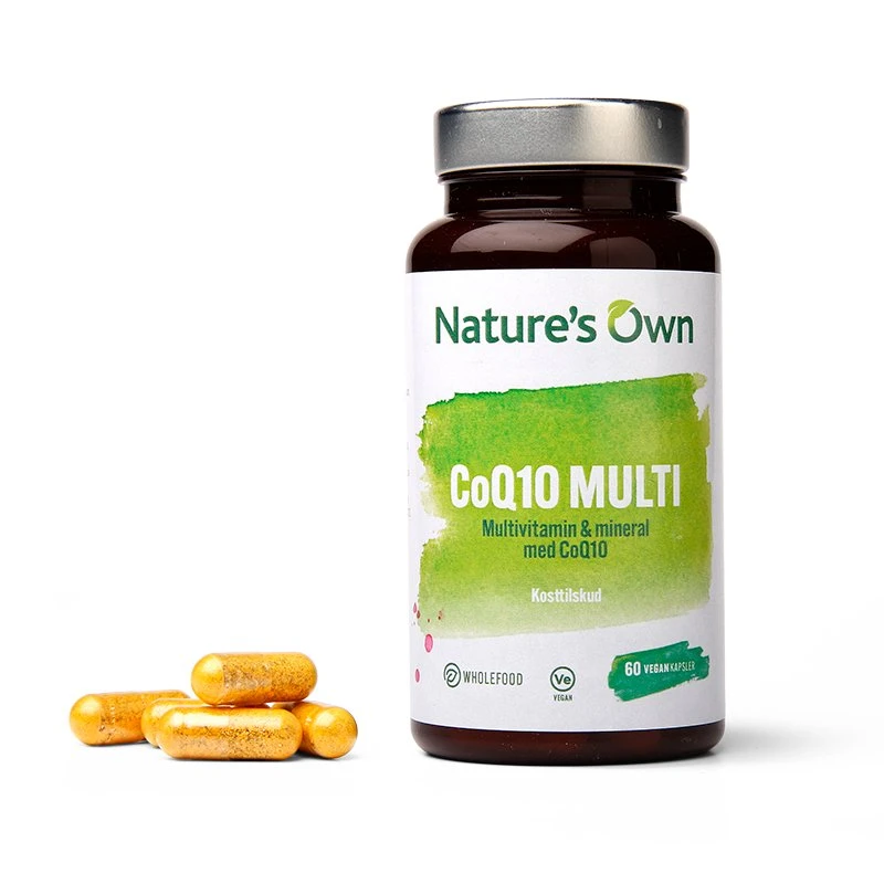 Natures Own CoQ10 Multi Whole Food - 60 kapsler