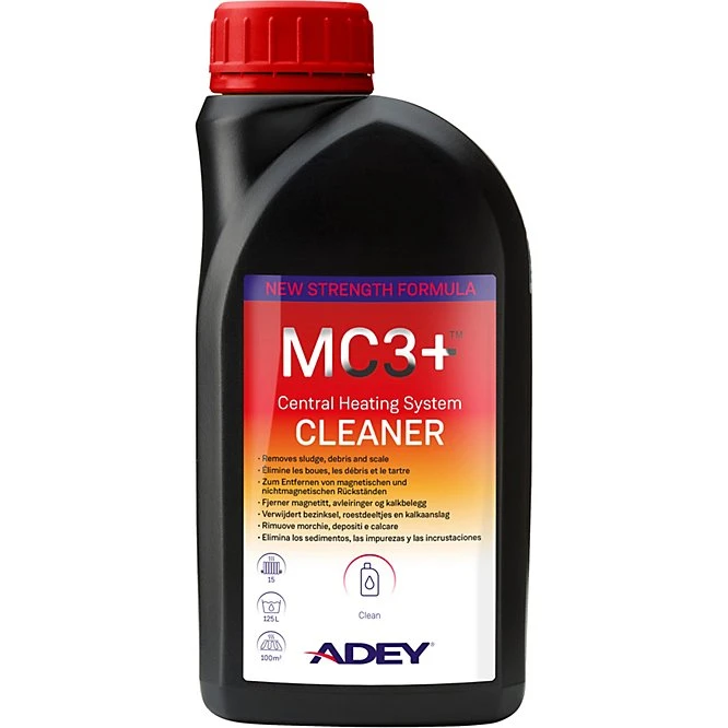 ADEY MC3+ Renser 500ml - Dækker 125 liter