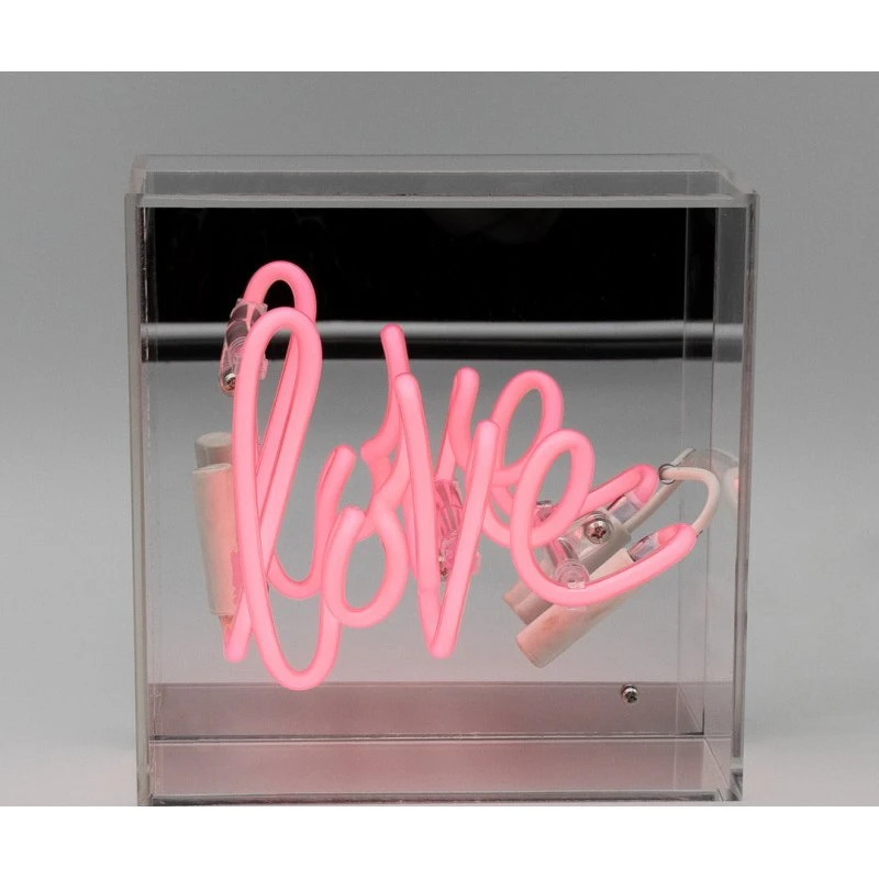 Locomocean Love mini-neon skilt