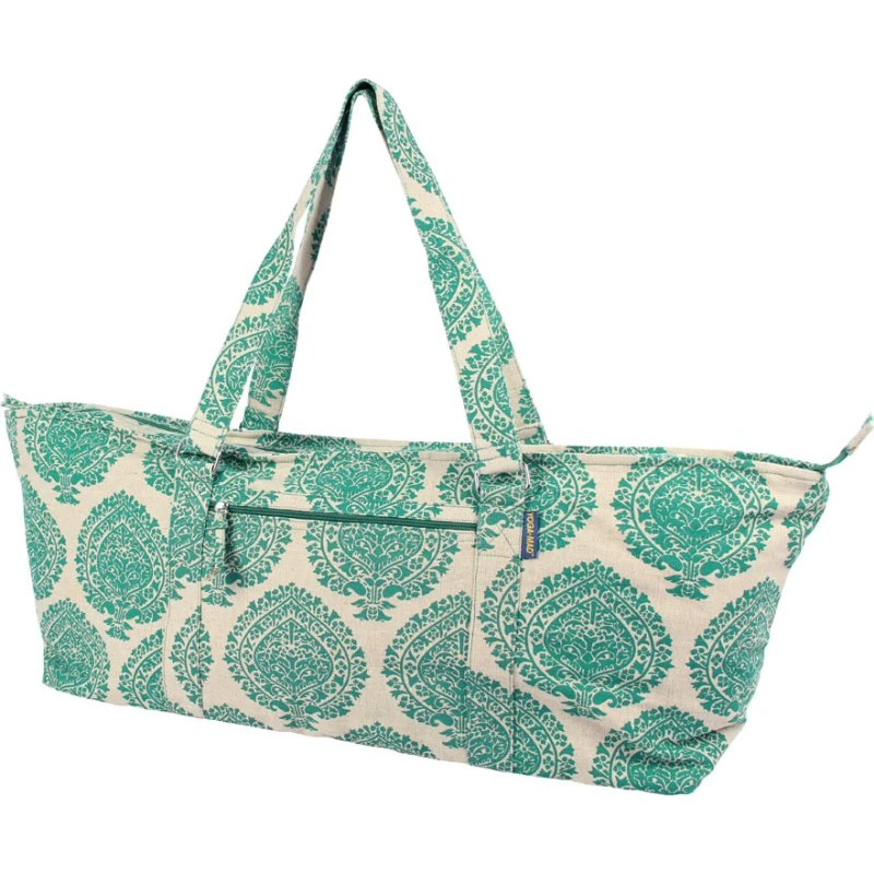 Yoga-Mad Deluxe Yoga Prop taske i jute med print