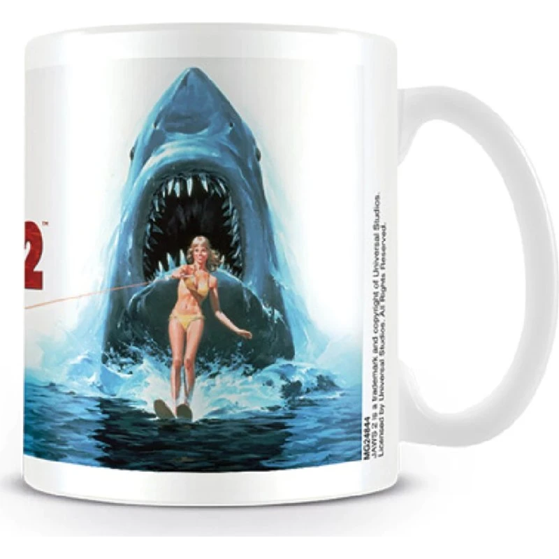 Jaws Plakat Krus - Officielt licenseret keramik