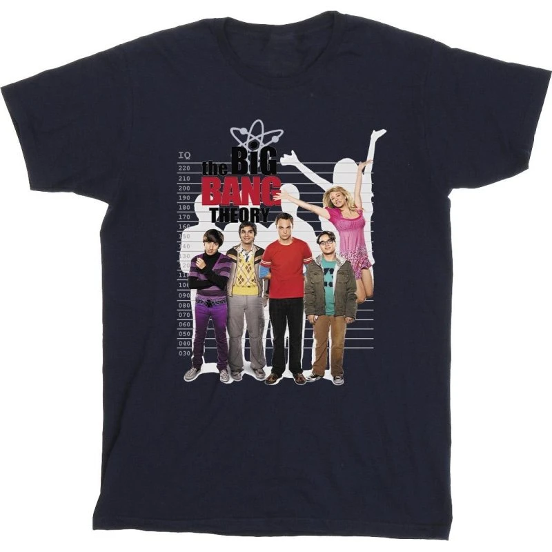 The Big Bang Theory Mens IQ Group T-Shirt