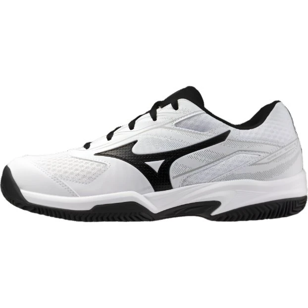 Mizuno Break Shot 5 CC Padelsko - White/Black/Harbor Mist - 42