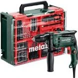 Metabo Slagboremaskine SBE 650 Workshop 78 dele