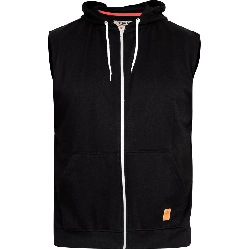 Duke D555 Blake Kingsize Ærmeløs Zip Hoodie