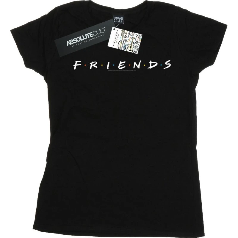 Friends Logo T-shirt i 100% bomuld til kvinder