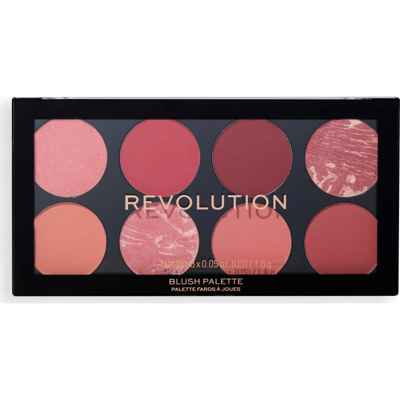 Revolution Beauty London Ultra Blush Palette Sunset Burst