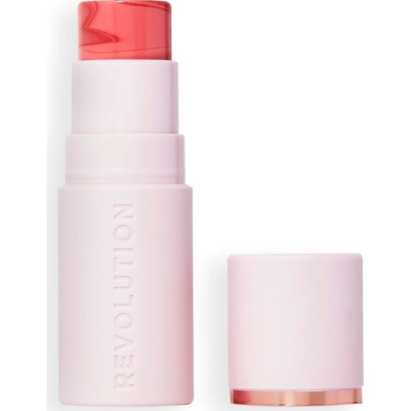 Revolution Beauty Skin Silk Marble Blush Stick - Rosy Cheeks