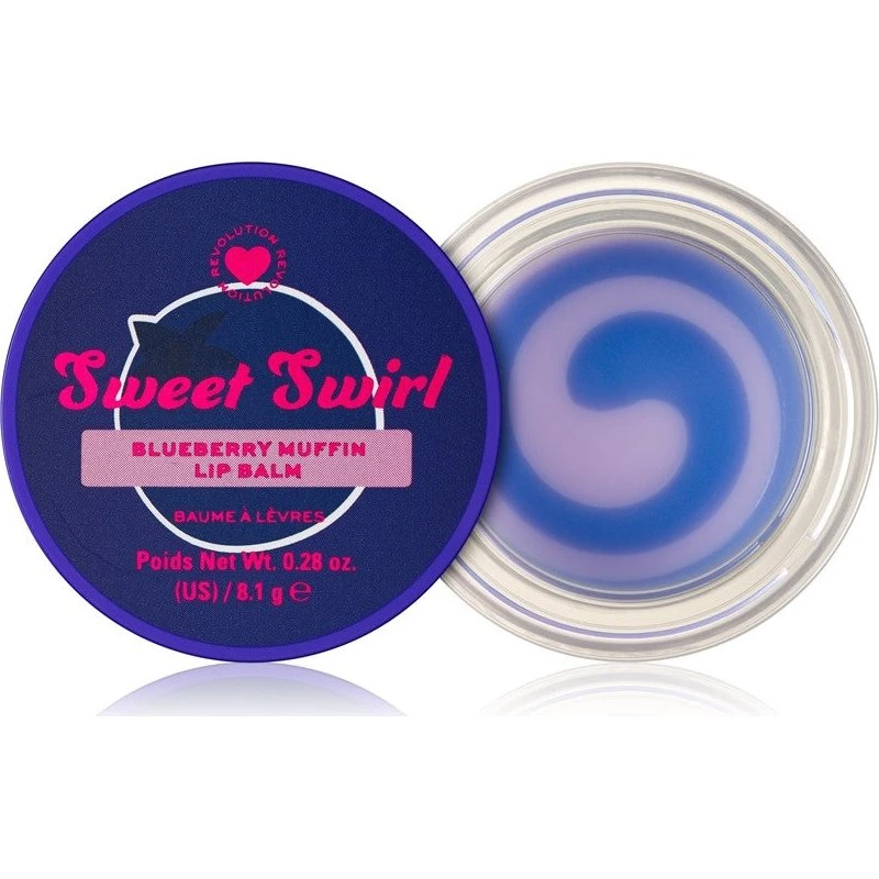 I Heart Revolution Sweet Swirl Lip Mask Blueberry Muffin 8,1 g
