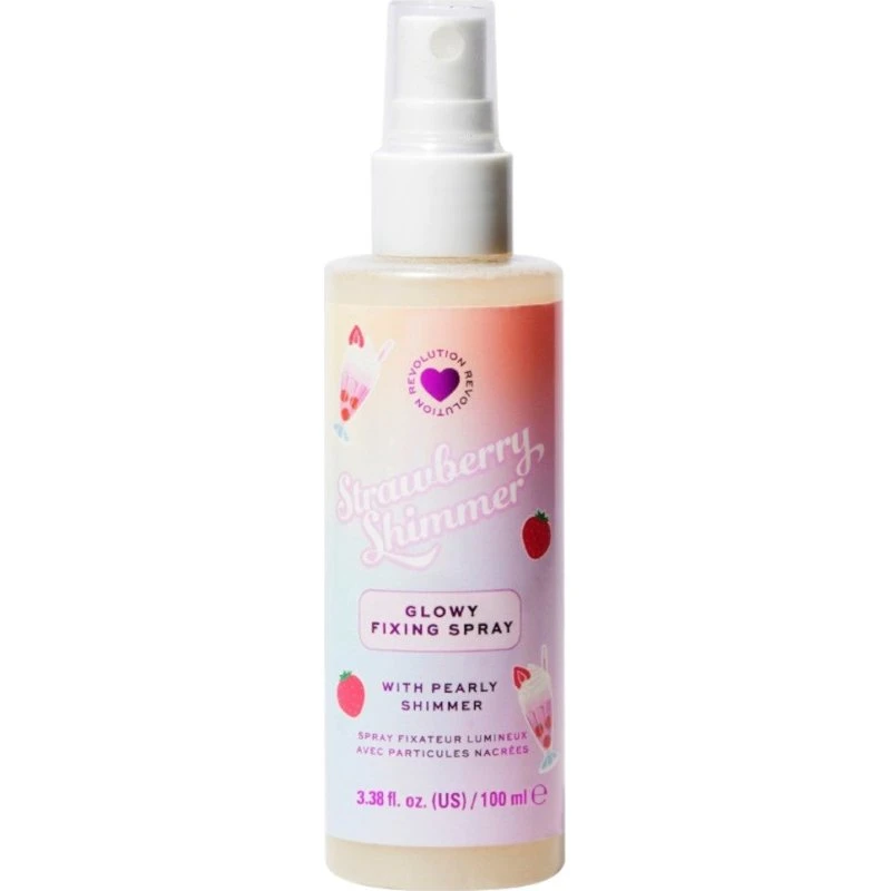 I Heart Revolution Milkshake Strawberry Shimmer Fixing Spray 50 ml