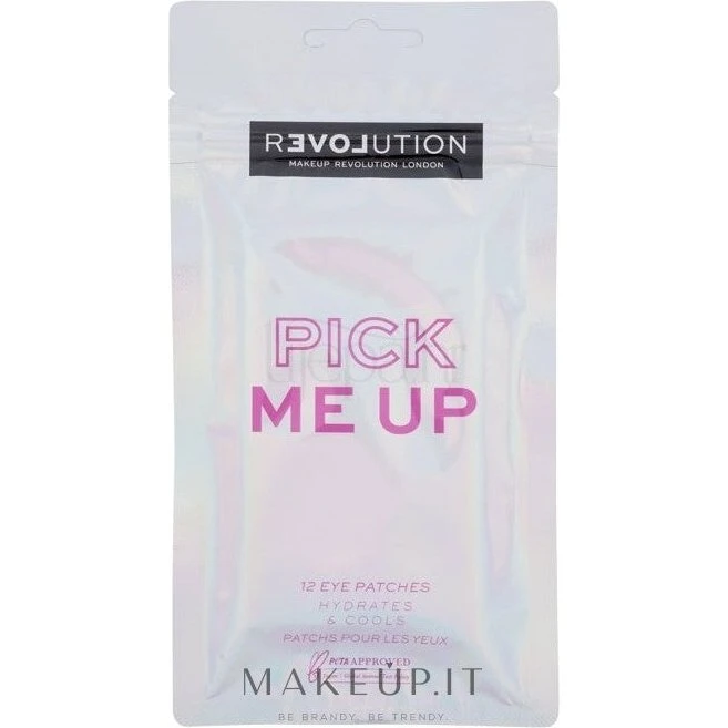 Revolution Relove Pick Me Up Øjenmaske med kølende effekt, 12 stk