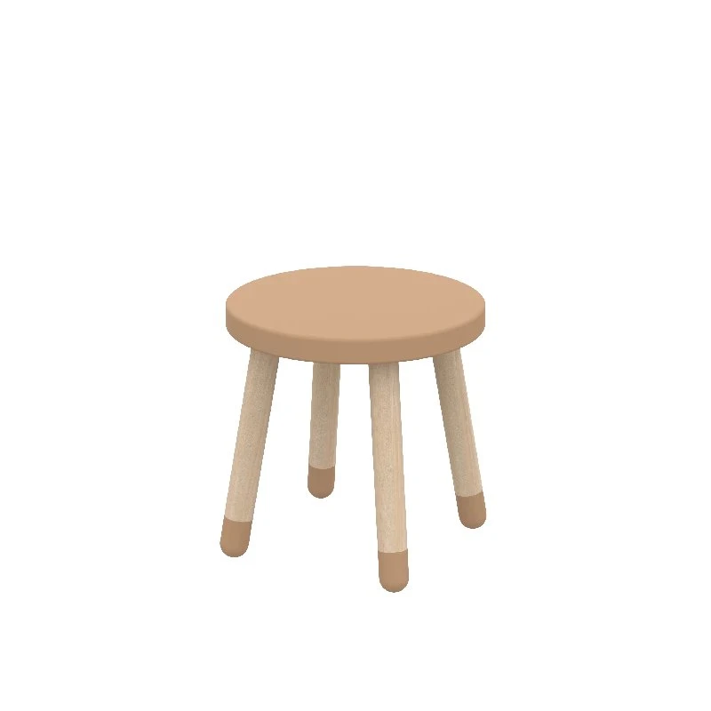 FLEXA Dots Taburet Ø30 cm – Latte