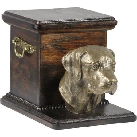 Art-Dog Labrador Retriever - Elegant urne i birketræ