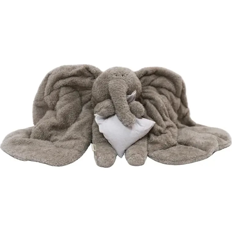 Tyngdebamse Magma – grå med hørfrøpose