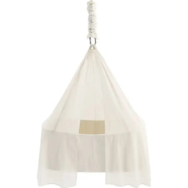 Membantu vuggebaldakin i natur – økologisk bomuld