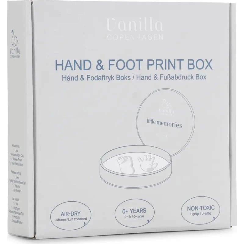 Vanilla Copenhagen Hånd- & Fodaftryk Box