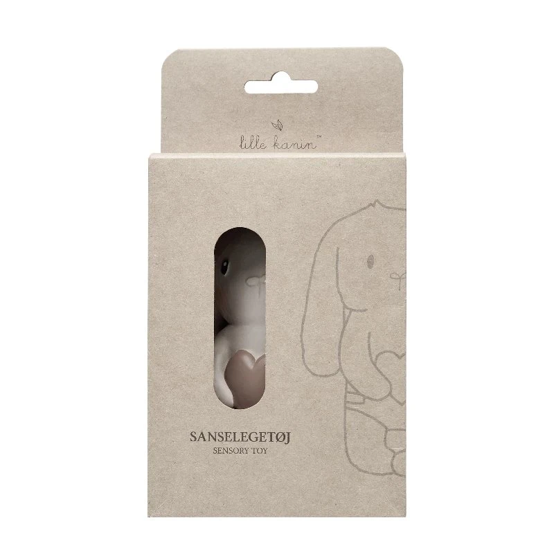 Lille Kanin sanselegetøj i naturgummi