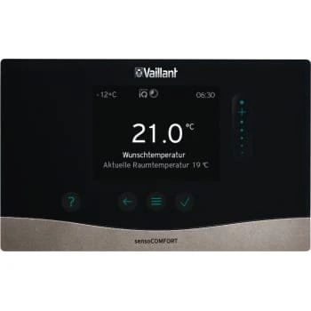 Vaillant sensoCOMFORT VRC 720 vejrkompensering med eBUS