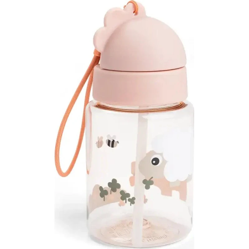 Done By Deer Tiny Farm Drikkedunk m. Sugerør 280 ml