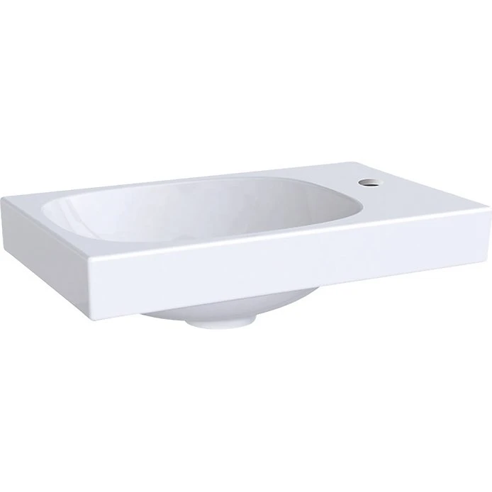 Geberit Acanto håndvask til møbel, 400x250mm, hvid