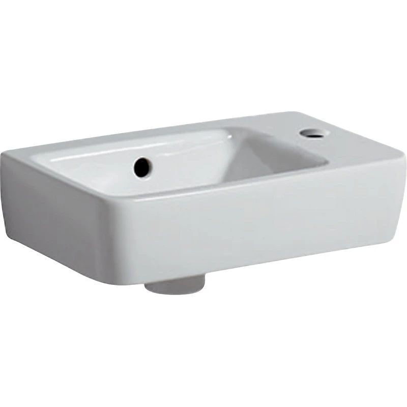 Geberit Renova Compact håndvask 400x250x150mm hvid KeraTect