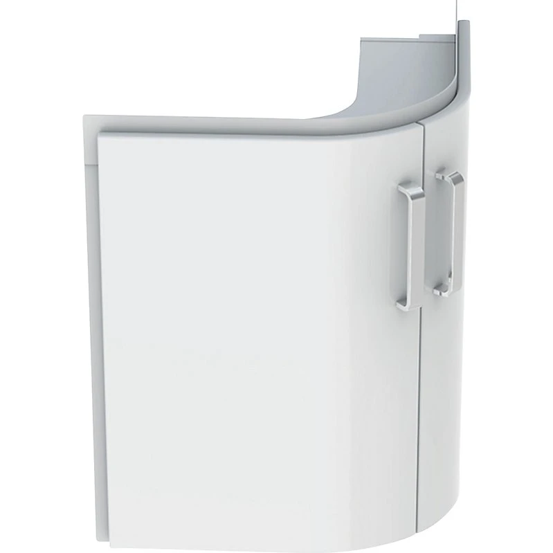 Geberit Renova Compact hjørnevaskeskab 690x550x604mm hvid