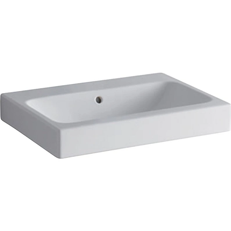 Geberit Icon håndvask 600x485x155mm hvid med KeraTect
