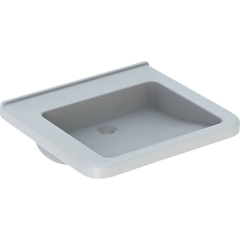 Geberit Renova Comfort Square håndvask 600x550x155mm hvid
