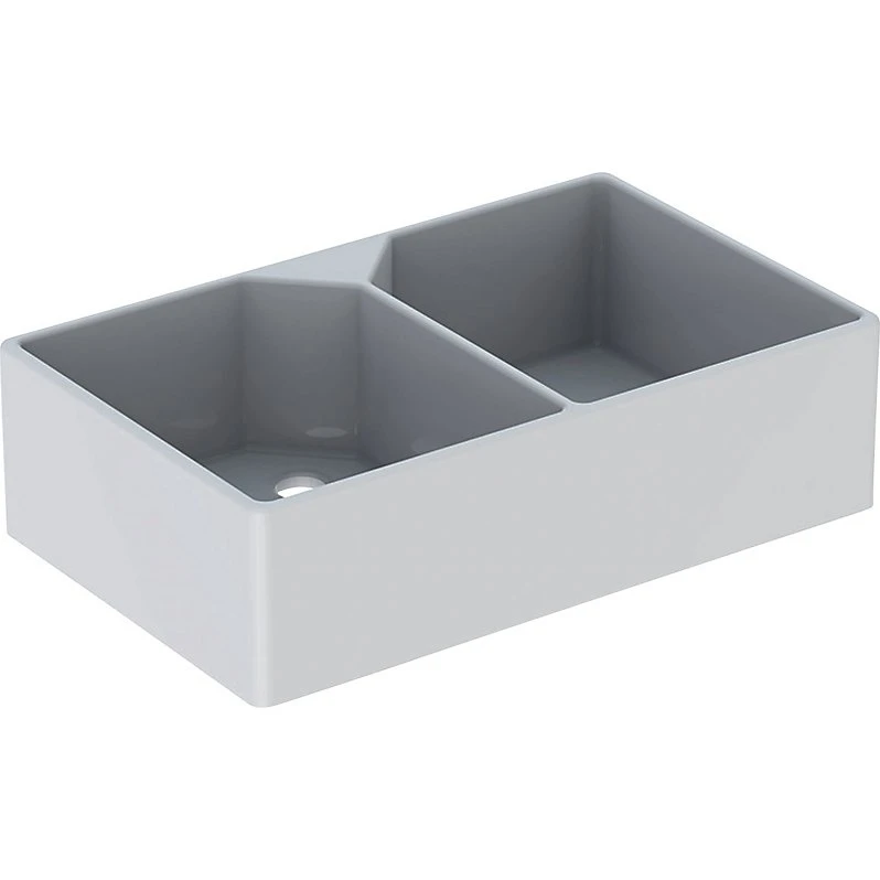 Geberit Publica Multifunktionel Dobbeltvask 900x560x250mm, Hvid