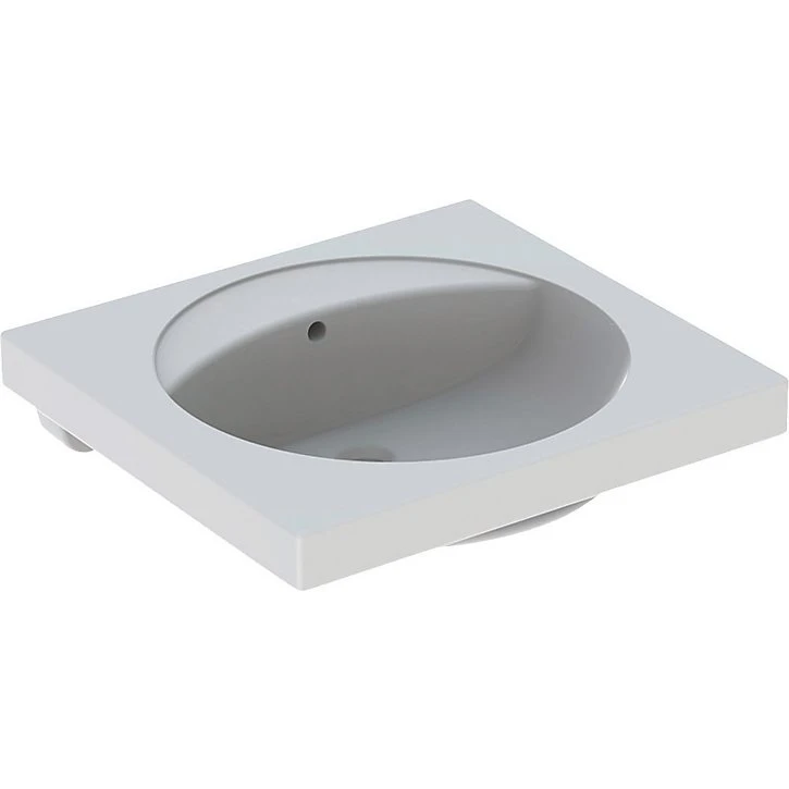 Geberit Preciosa håndvask 600x550x200mm hvid med hylde